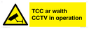 tcc-ar-waith--cctv-in-operation--dual-language-welsh--english-sign~